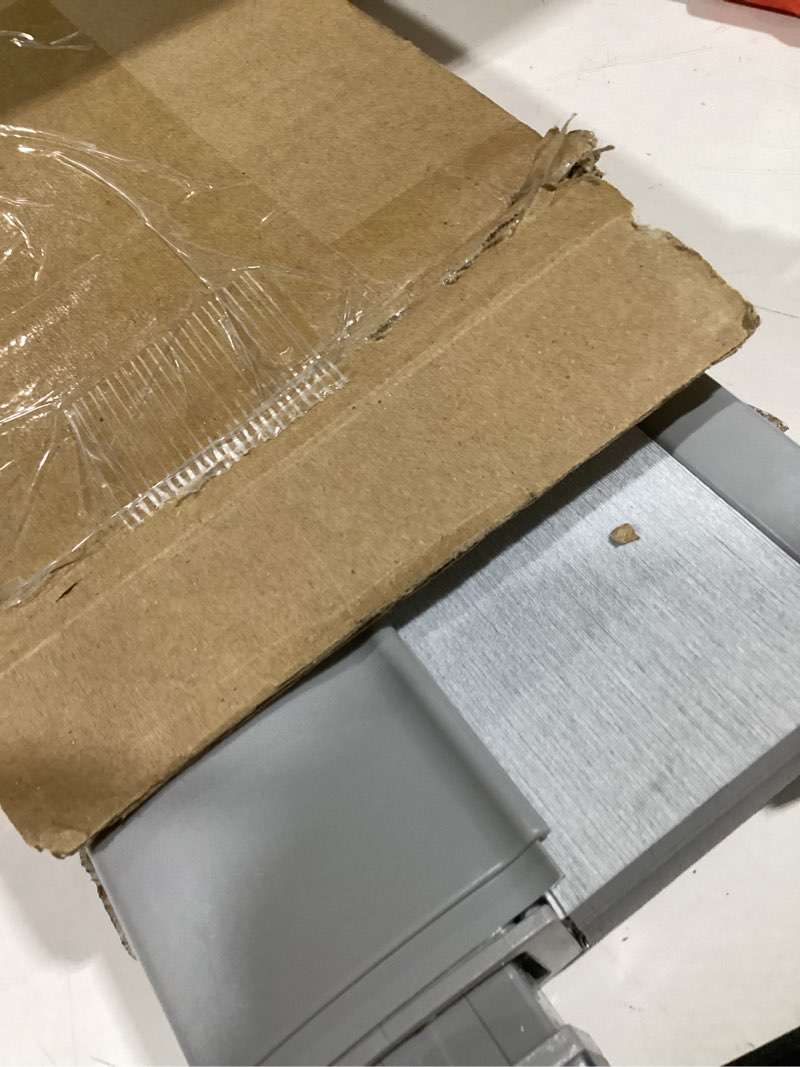 Condition photo showing Good Condition for No Drill Cellular Shades for Indoor Windows, Thermal Insulating & Noise Reducing Honeycomb Blinds, Free Stop Cordless Blackout Shades, Grey,33 1/2" W x 80" H 33 1/2"W x 80"H Grey(blackout)