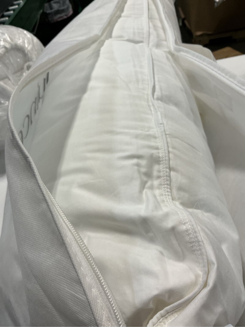 Condition photo showing Good Condition for premium down alternative pillow, king, medium/firm