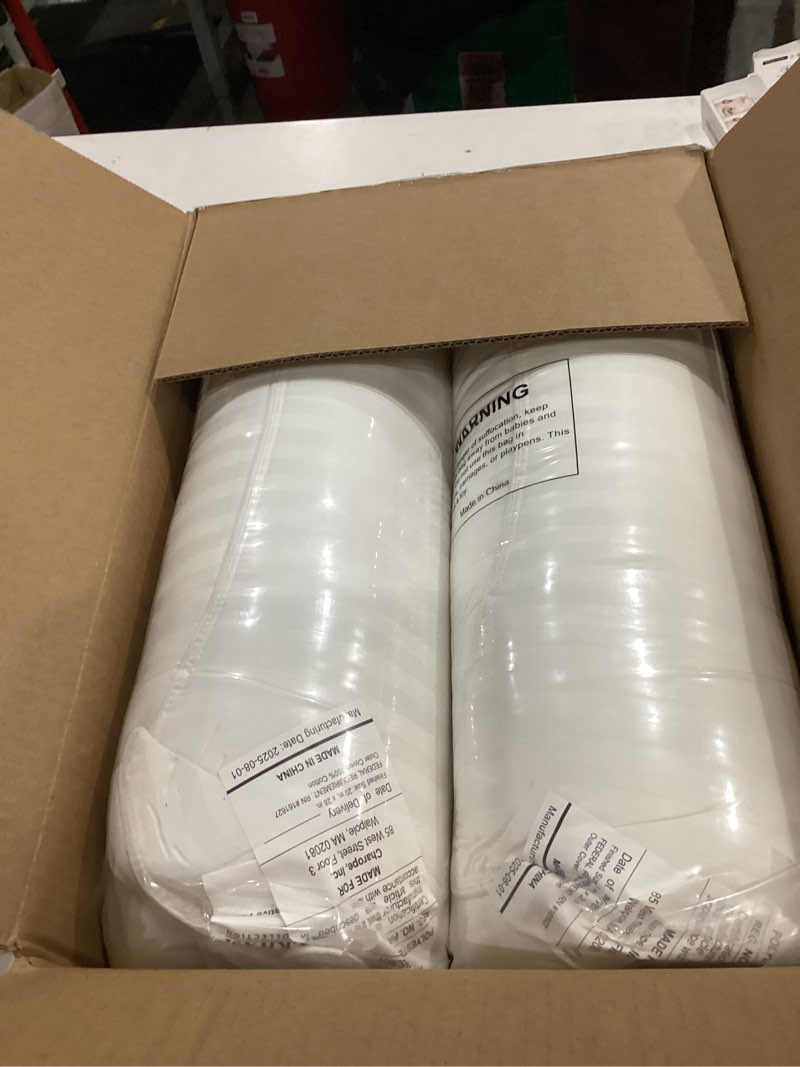 Beckham Hotel Collection Bed Pillows Standard/Queen Size Set of 2 - Original Soft Down Alternative P