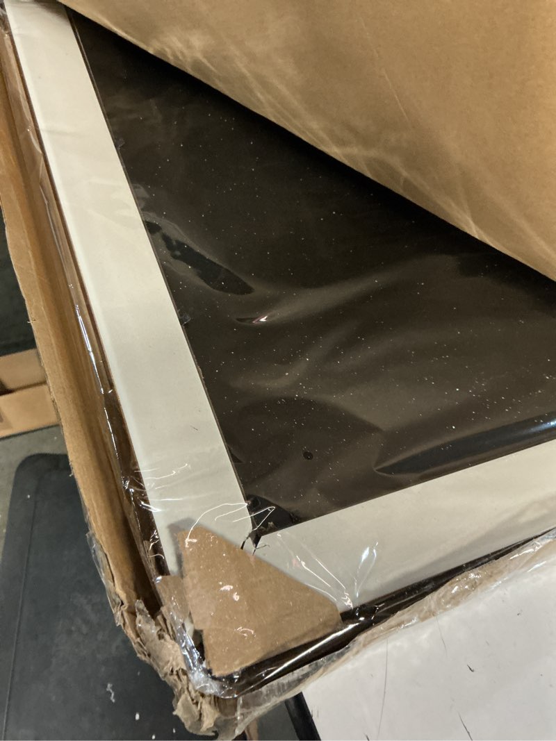 Condition photo showing As Is for Framed Vintage Floral Wall Art - Moody Flowers Books Art Oil Painting, Vintage Wildflowers Dark Academia Floral Gallery Wall Decor Picture, Rustic Country Canvas Decor for Living Room Office 20''x30'' 30"L x 20"W Flower Book