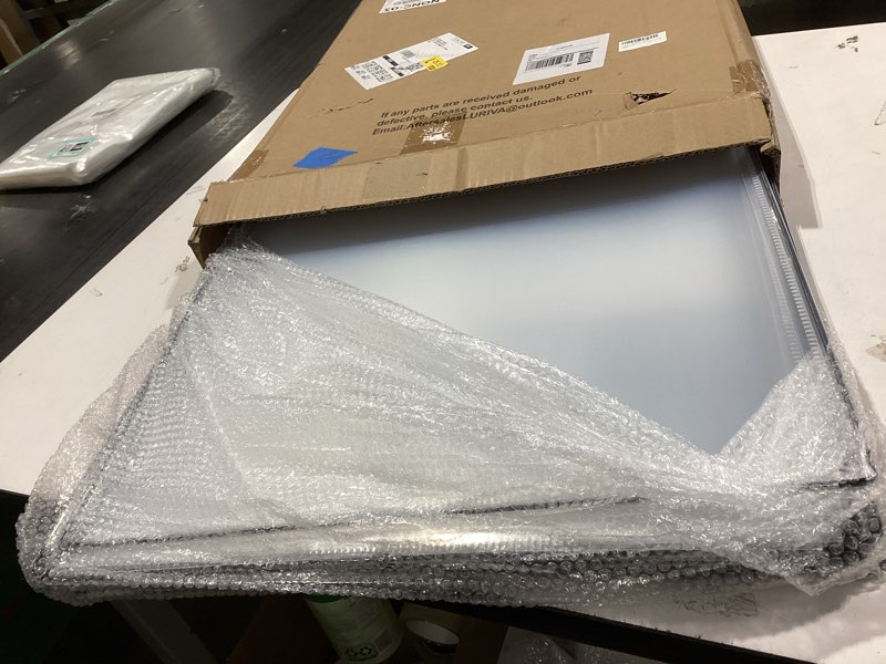 Condition photo showing Good Condition for Large Transparent Pet Playpen, 28" H x 20" W, Dog Playpen, Small Animal Playpen, Puppy Playpen, Rabbit Playpen, Dog Pen, Dog Fence, for Kittens, Ferrets, Guinea Pigs, Indoor Use, 12 Panels Plastic - 28"x20" -12 Panels