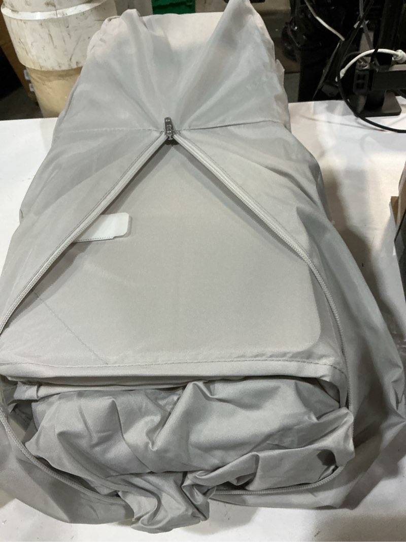Condition photo showing Good Condition for harppa travel crib with comfy mattress, lightweight portable crib requires no assembly, foldable pack and play for baby and toddlers, compact play yard with bed,gray grey