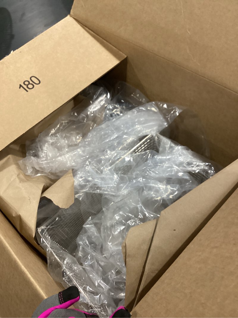 Condition photo showing Good Condition for Deep Fryer Basket, Nickel Plated Iron Construction with Non-Slip Handle, Heavy Duty Commercial Restaurant Kitchen Frying Basket for Chips, Fish, Sausages & More (2pcs-Detachable Handle, 11" x 7.9" x 5.7") 2pcs-Detachable Handle 11" x 7.9" x 5.7"