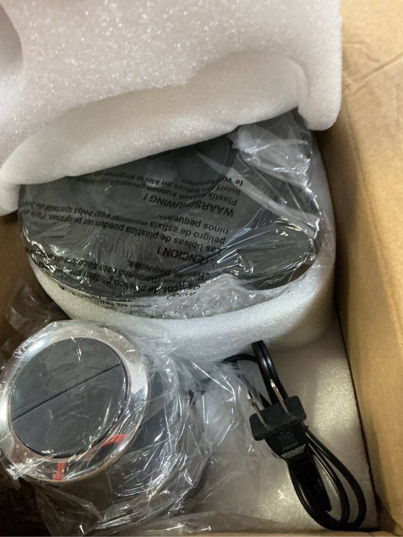 Condition photo showing New/Like New for ganiza food processors, electric food chopper with meat grinder & vegetable chopper - 2 bowls (8 cup+8 cup) with powerful 450w copper motor - includes 2 sets of bi-level blades (grey)