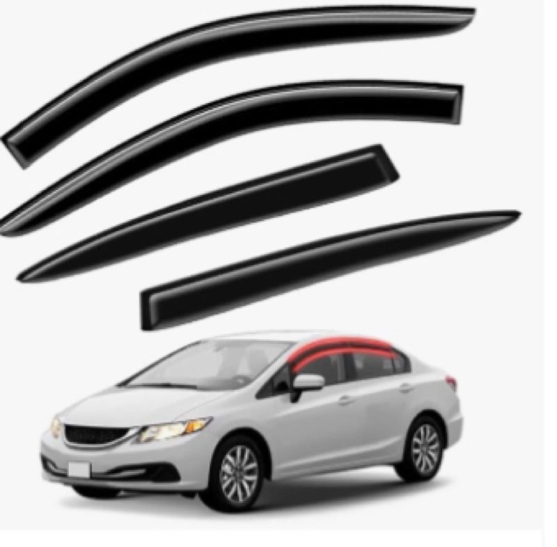 Assorted curtain visor car 