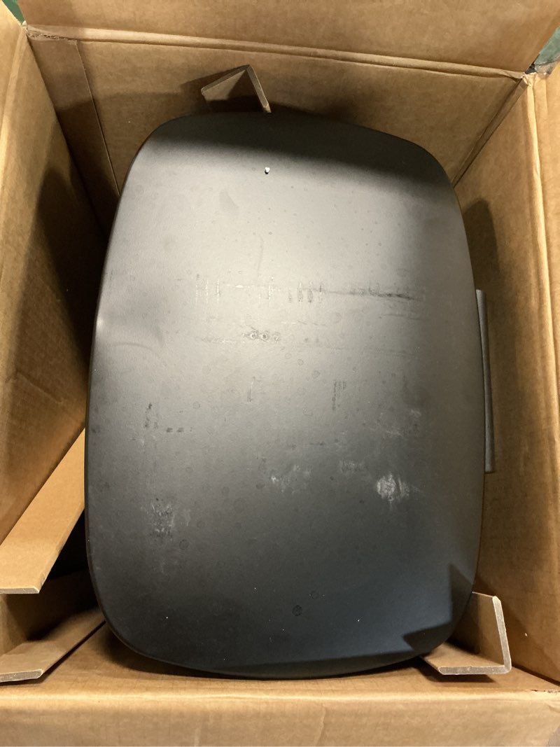 Condition photo showing As Is for SONGMICS 13 Gallon (50 L) Trash Can, Stainless Steel Kitchen Garbage Can, Recycling or Waste Bin, Soft Close, Step-On Pedal, Removable Inner Bucket, Black ULTB050B01