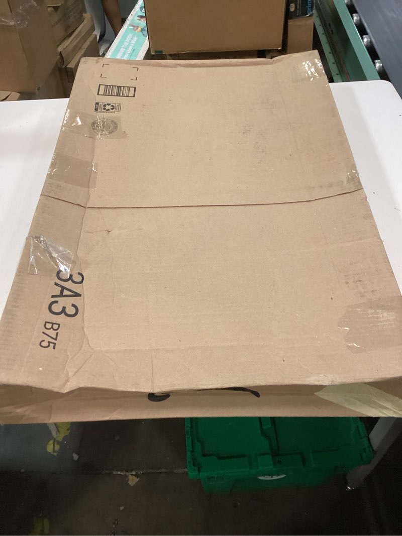 Condition photo showing Good Condition for maxgear acrylic dry erase board, 18''x24'' clear white board for wall, non magnetic floating white board for wall with marker holder, markers and eraser, for office, school, restuarant