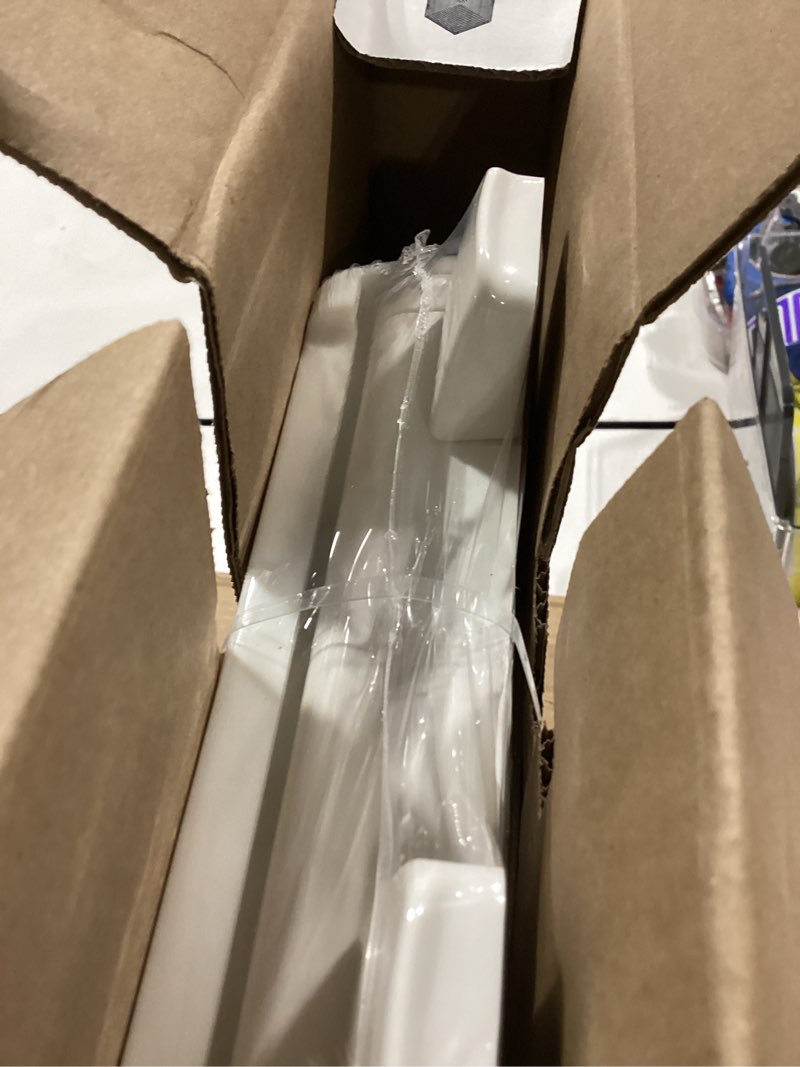 Condition photo showing New/Like New for kohler 4636-rl-0 cachet readylatch elongated toilet seat slow close, soft close toilet seat quiet lid, contoured grip-tight bumpers installation hardware, apartment essentials, white white elongated ready latch