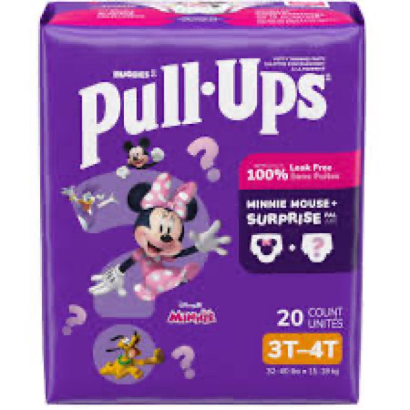 Huggies Pull ups 28 Count 3T-4T Similar to Stock Photo