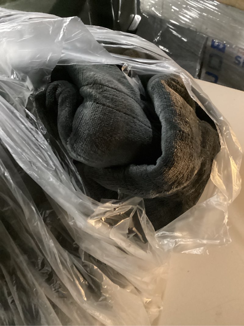 Condition photo showing Good Condition for Heated Throw Blanket with 1-9 hrs Timer Auto-Off & 8 Heating Levels?Flannel Electric Blanket Throw ETL Certification?Machine Washable Full Body Warming Blankets Grey 50*60