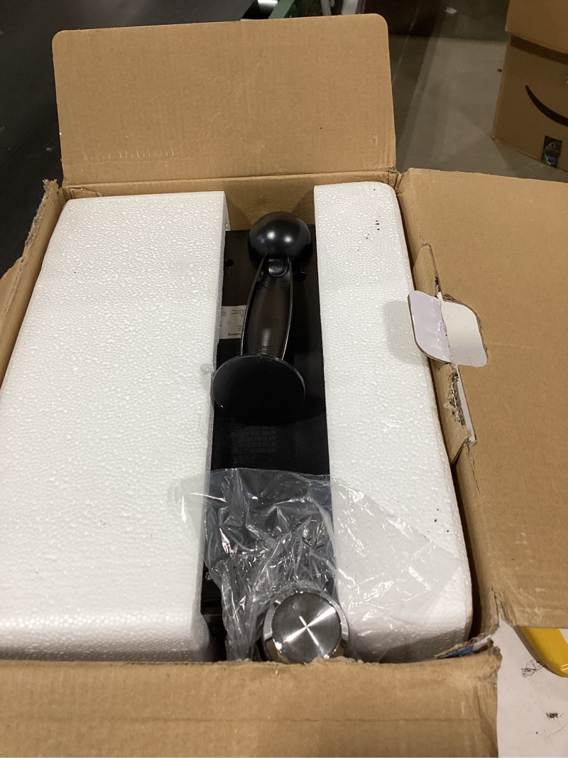 Condition photo showing As Is for espresso machine 20 bar touchscreen espresso maker with automatic milk frother for cappuccino latte,stainless steel coffee machine with independent frothing and dual heating system,easy to clean metallic silver touchscreen