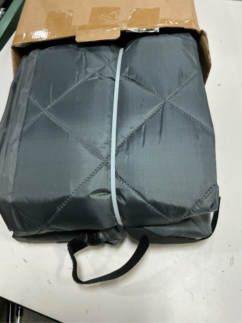 Condition photo showing Good Condition for Flux Phenom Thermal Insulated Door Cover - Easy Install - Temperature Protection Barrier, Keeps Warm Air in, 50 Magnets for Secure Gap Free Closure, Magnetic Door Curtain for Winter - 40"x82" Polyester 40"x82"