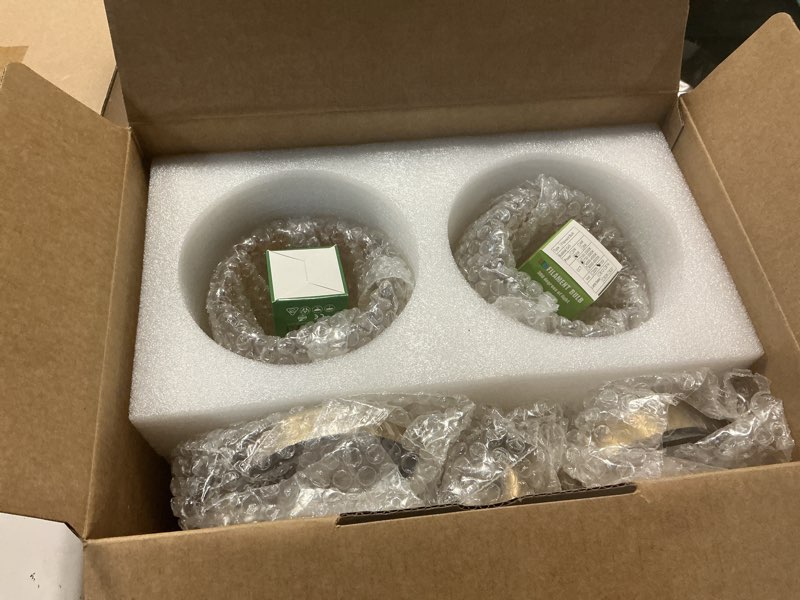 Condition photo showing Good Condition for Vintage Wall Sconces Set of 2 with Cute Amber Tulip Glass Lampshade 180 Degree Adjustable Brass Sconces Hradwired Modern Wall Lighting Fixture with Switch for Bedside Bedroom Doorway Tulip Light Amber Hardwired (2 pack)