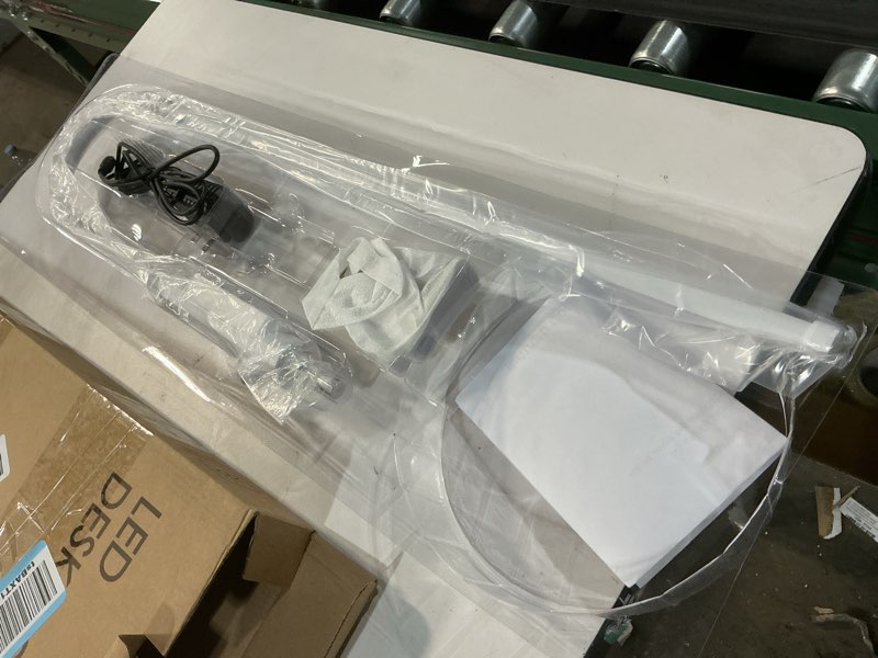 Condition photo showing Good Condition for LED Desk Lamp, Manicure Table Lamp, 16" Lamp Head, Dimmable Eye-Caring Drafting Light with 3 Color Modes, 10 Brightness Levels & Adapter, Memory Function(White)