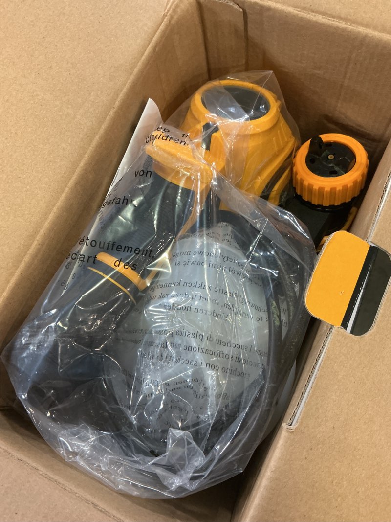 Condition photo showing Good Condition for vonforn paint sprayer, 700w hvlp spray gun with cleaning & blowing joints, 4 nozzles and 3 patterns, easy to clean, for furniture, cabinets, fence, walls, door, garden chairs etc. vf803 yellow
