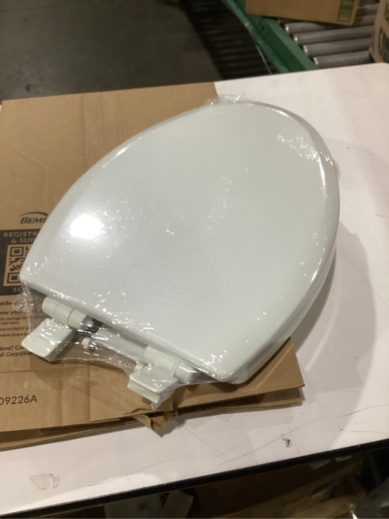 Condition photo showing New/Like New for Mayfair NextStep2 Toilet Seat with Built-In Potty Training Seat, Slow-Close, Removable that will Never Loosen, Elongated, White Elongated (1-Pack) 1-Pack