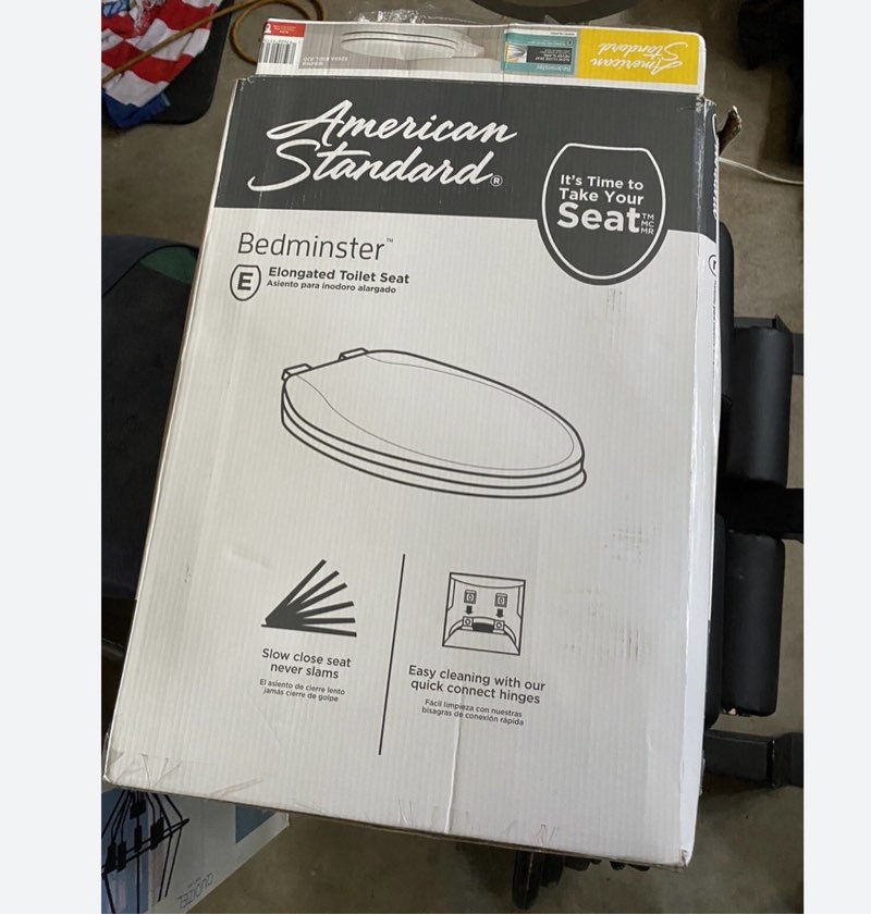 american standard toilet seat | eBay Images may be subject to copyright. Learn More
