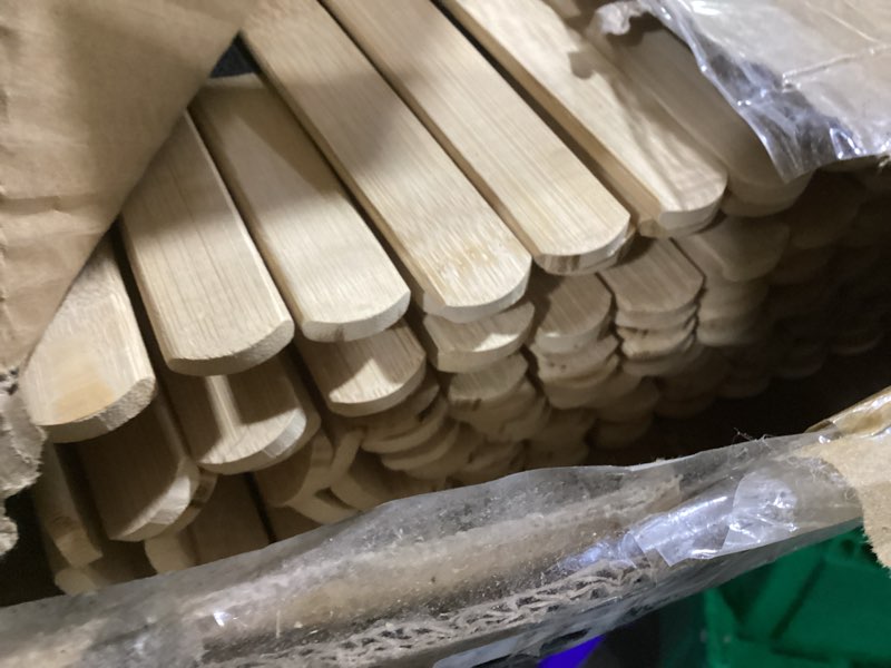 Condition photo showing Good Condition for Bunkie Board Heavy Duty 6mm Natural Bamboo Bed Boards for Under Mattress,Encrypting The Bed Plate to Prevent The Mattress from Sagging, Suitable for Sofa Beds and Metal Bed Frames (Queen)