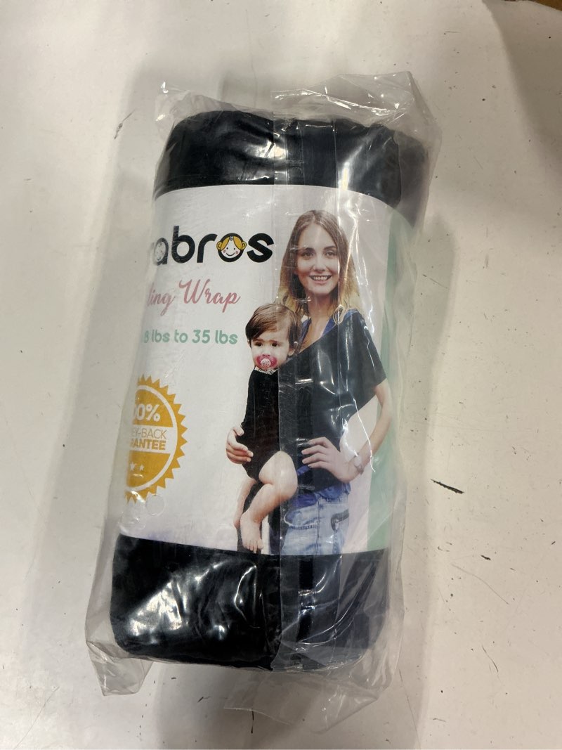 Condition photo showing Good Condition for acrabros baby wrap carrier,hands free baby carrier sling,lightweight,breathable,softness,perfect for newborn infants and babies shower gift,black