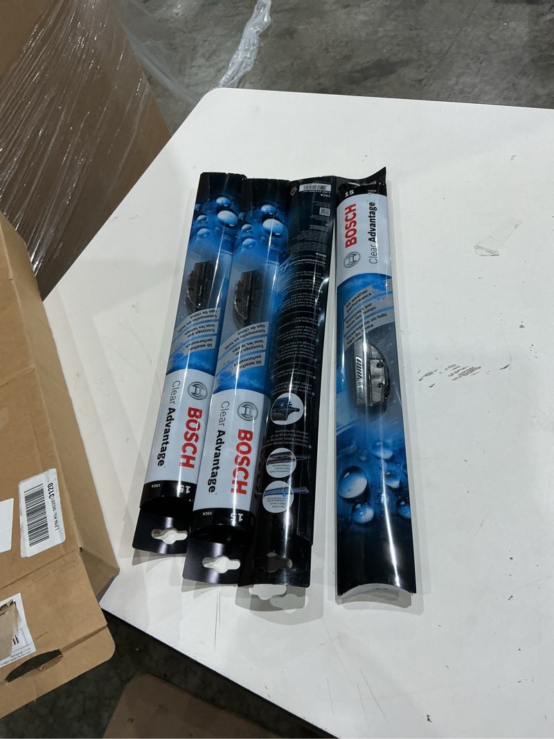 Condition photo showing Good Condition for bosch 15ca clear advantage beam wiper blade; 15\\\" - single 15ca (15\\\") 4 pack