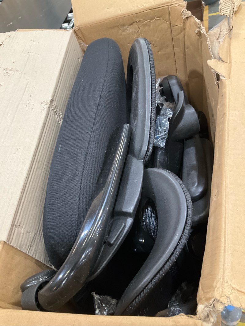 Condition photo showing As Is for TRALT Office Chair - Ergonomic Desk Chair with Adjustable Lumbar Support, Mesh Computer Chair, Executive Chairs for Home Office Comfortable Lumbar Support (Black)