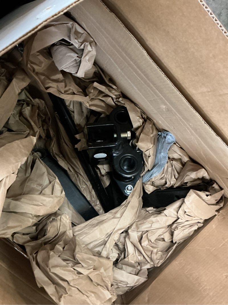 Condition photo showing As Is for CURT 17062 Round Bar Weight Distribution Hitch with Integrated Lubrication and Sway Control, Up to 10K, 2-in Shank, 2-5/16-Inch Ball, Black