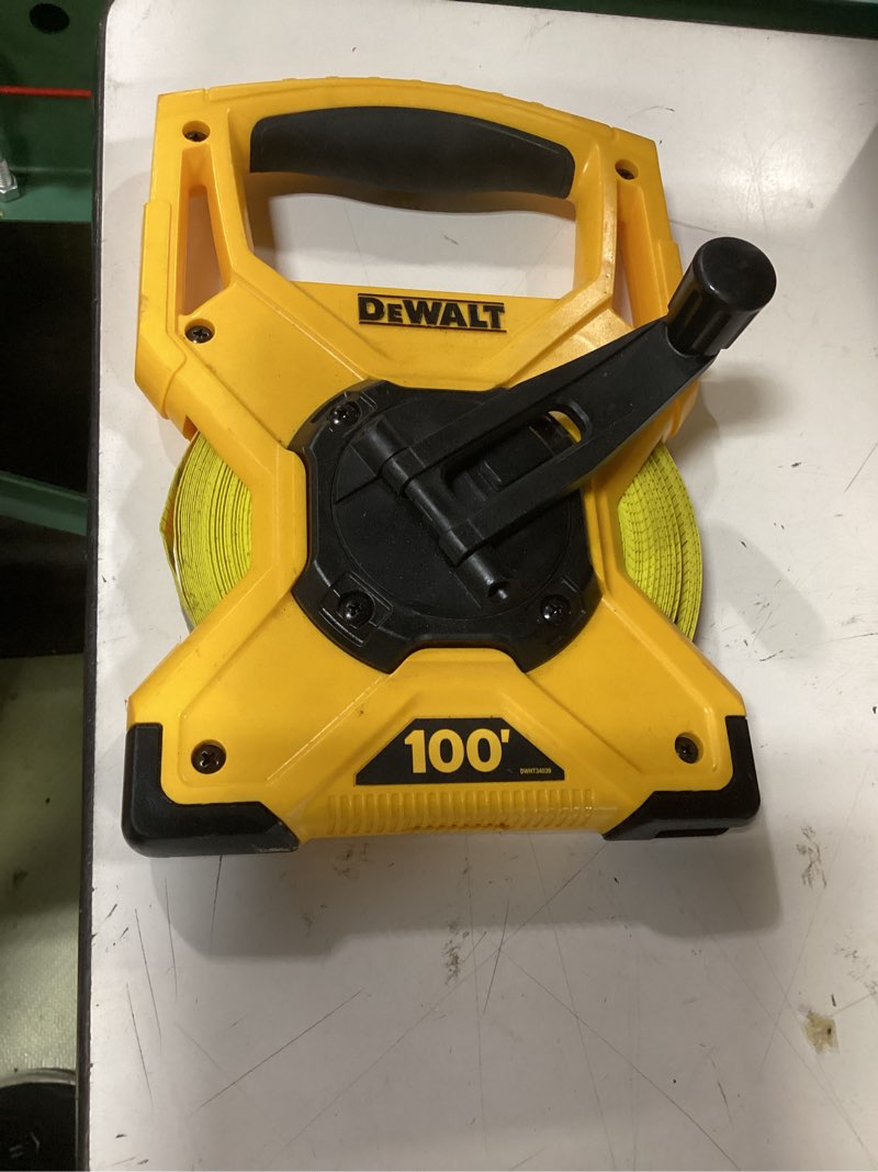 Condition photo showing Good Condition for dewalt 100 ft. measuring tape