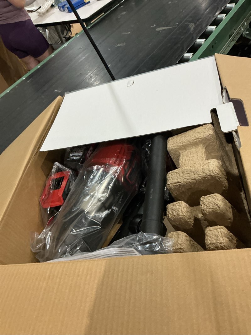 Condition photo showing As Is for skil pwr core 20-volt 6-tool brushless power tool combo kit (2-batteries included and charger included)