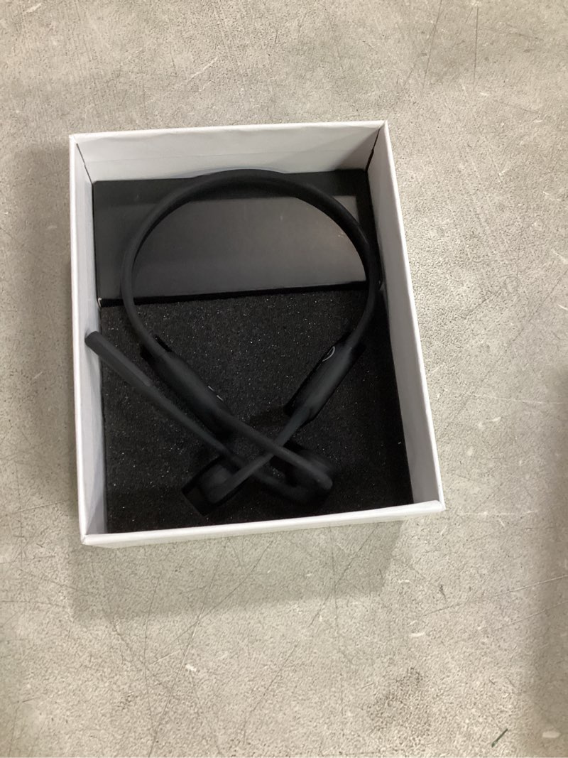 Condition photo showing Good Condition for open ear bone conduction headphones with mic, bluetooth 6.1 headset with noise cancelling mic, mute button & multipoint connect, 17h playtime wireless headset for work, call, meeting,driving