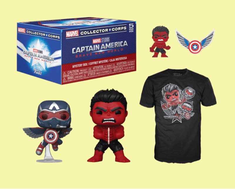 Funko Marvel Collector Corp Subscription Box: Captain America: Brave New World - L