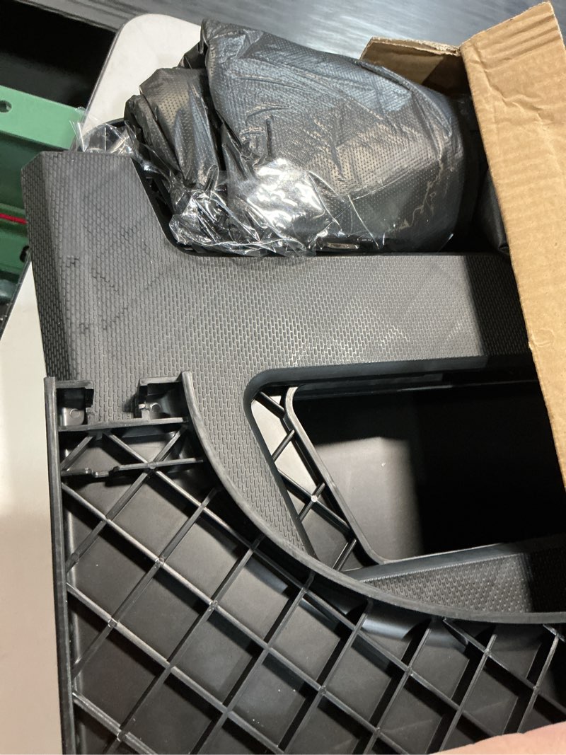 Condition photo showing Good Condition for in-car portable toilet collapsible potty, emergency toilet, temporary potty for outdoor camping, road trips, traffic jams, boating and fishing 15x13x3