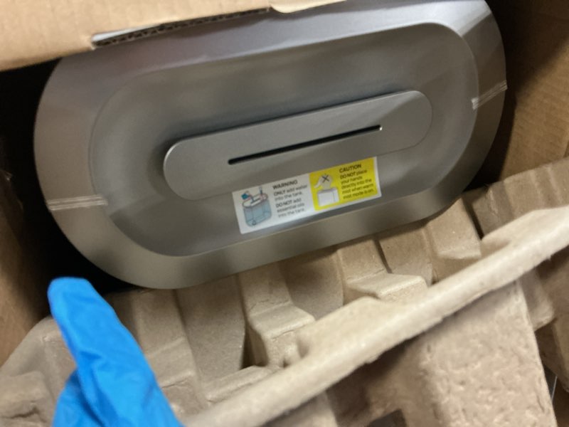 Condition photo showing Good Condition for Dreo 8L Smart Humidifiers for Bedroom 600ft², 80H Runtime Warm&Cool Supersized Mist Humidifier for Large Room Indoor, Quiet Whole House humidifier for Baby, Plants, with Alexa/Google, Silver, HM717S