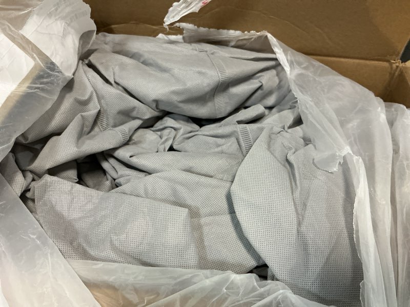 Condition photo showing Good Condition for Budge Lite Car Cover, Indoor Protection, Breathable Dustproof Cover, Fits Mid-Size Sedans up to 200 Inches, Gray, Size 3 Size 3: Fits Cars up to 16'8"