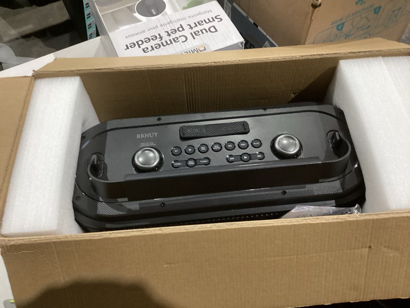 Condition photo showing Good Condition for Portable Bluetooth Speaker 300W Peak Big Powerful Loud Sound Deep Bass Large Wireless Boombox with Subwoofer DSP Led Light for Home Party Outdoor Gatherings Camping Backyard