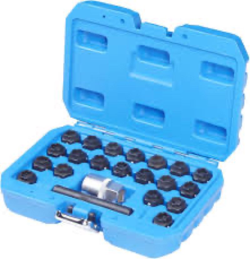 22 pack locking lug nut removal key wheel lock removal tool fit wheel locking bolt nut key removal set intended for bmw universal
