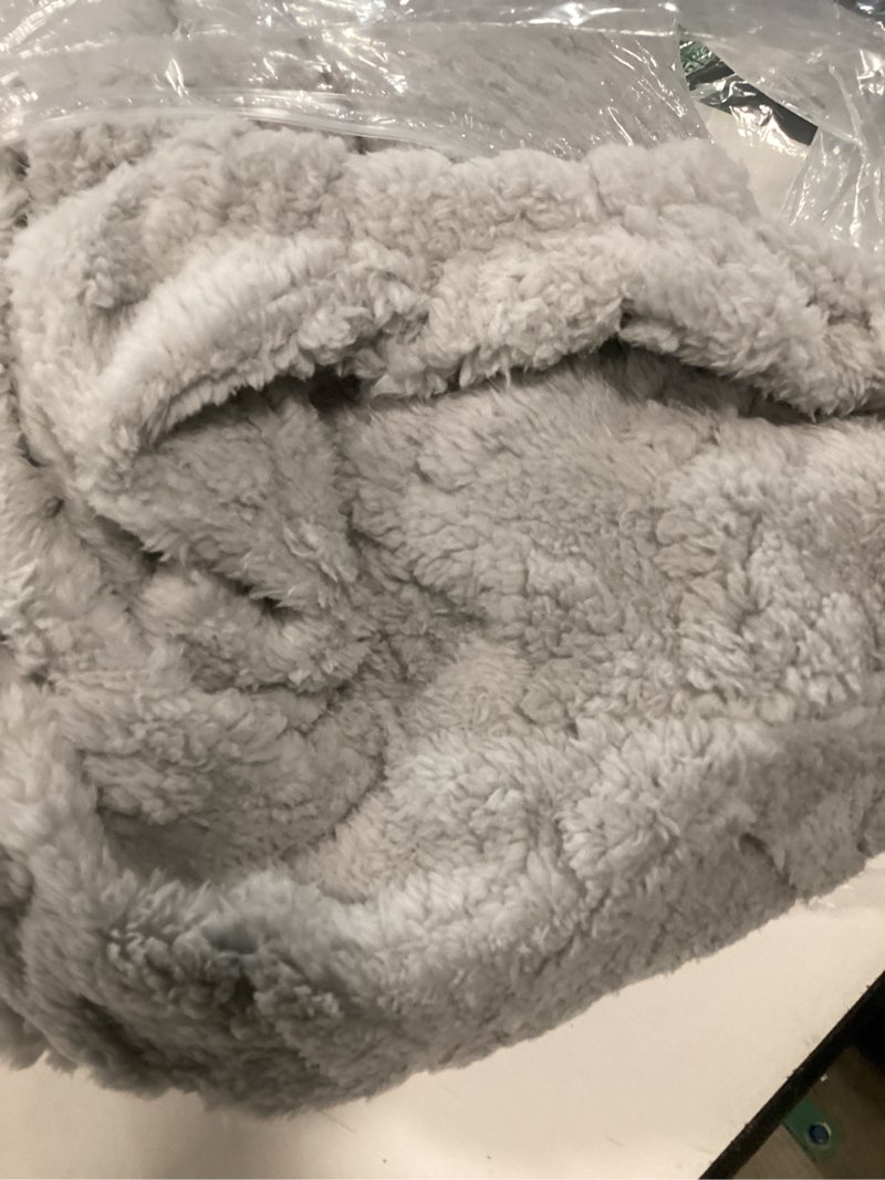 Condition photo showing Good Condition for couch cushion covers, super soft thicker fleece sofa cover stretch sectional sofa slipcover washable pet friendly anti-slip stain resistant furniture cover for home(1 chaise cover,light gray) light gray 1 chaise cover