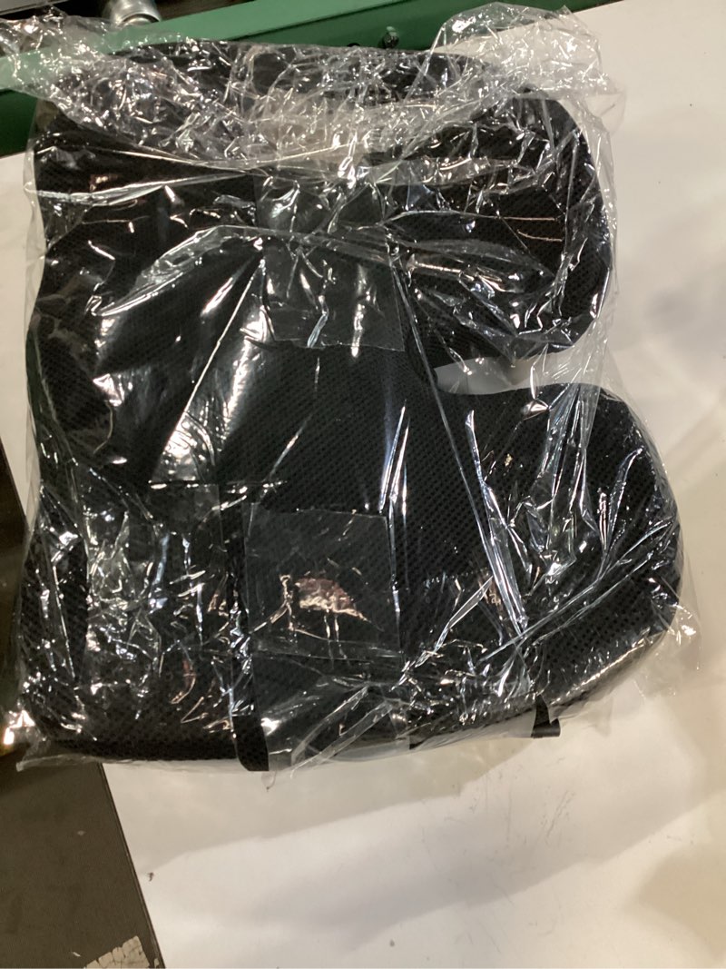 Condition photo showing Good Condition for Mind Reader Heated Memory Foam Seat Cushion, Air-Cloud Technology, Coccyx & Hip Pain Relief with 4 Heat Settings, Timer & Auto Shut-Off, Black