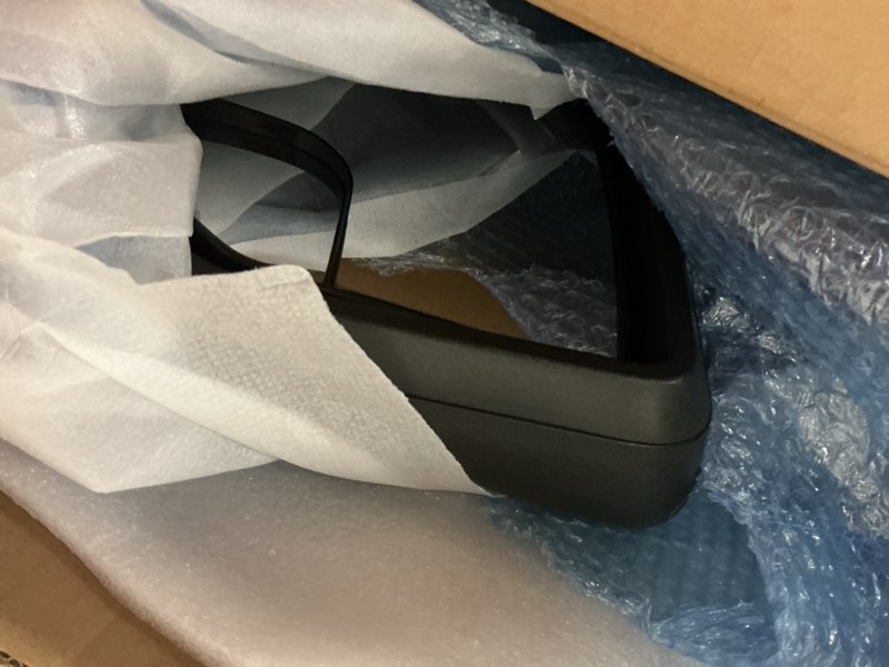 Condition photo showing Good Condition for left driver side mirror for 2015-2020 ford f150 with blind spot glass power without turn signal light non-heated (3 pins) replaces: ?fl3z17683ak