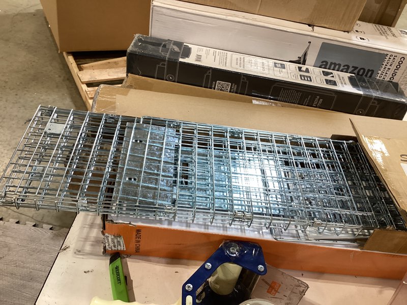 Condition photo showing Good Condition for kocaso live animal cage trap, collapsible humane live animal cage trap, galvanized steel humane live