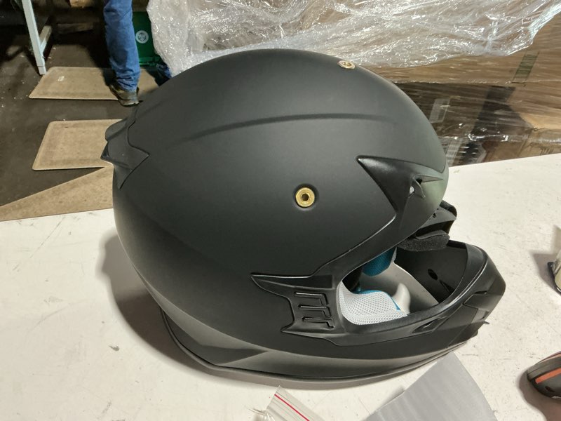 triangle adult dirt bike helmet full face motorcycle helmets with adjustable goggles & gloves - dot/