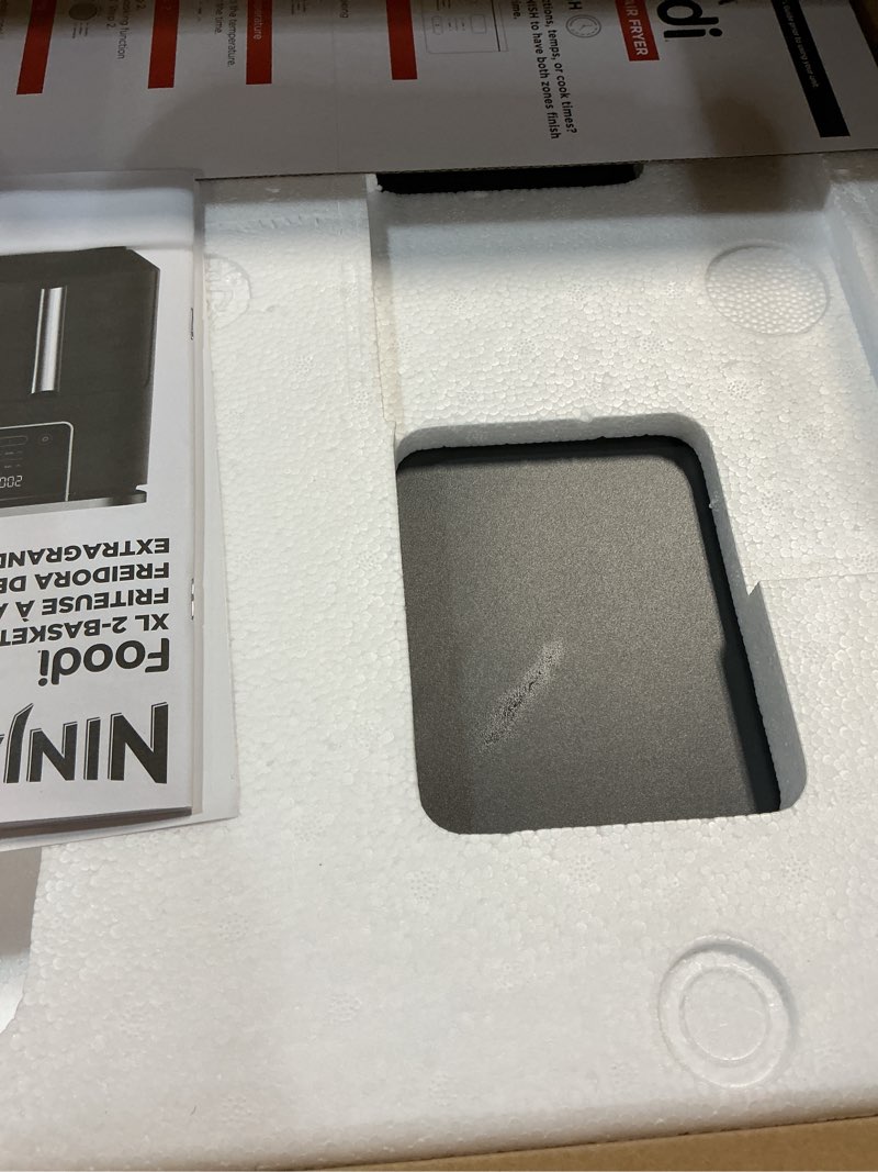 Condition photo showing Good Condition for ninja foodi xl 2-basket air fryer