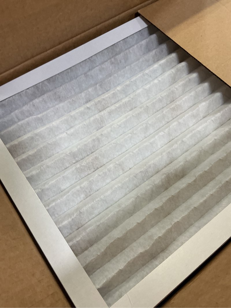 Condition photo showing Good Condition for Amazon Basics 14x20x1 Air Filter 6 Pack, MERV 8 AC Furnace Filters (Actual Size: 13.75" x 19.75" x 0.75") 14x20x1 Merv 8