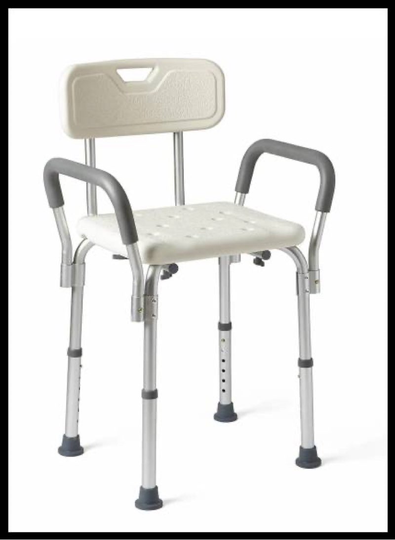 Helsevesen Heavy Duty Steel Frame Bariatric Hip High Chair, Medical Chair, Weight Capacity 500lbs