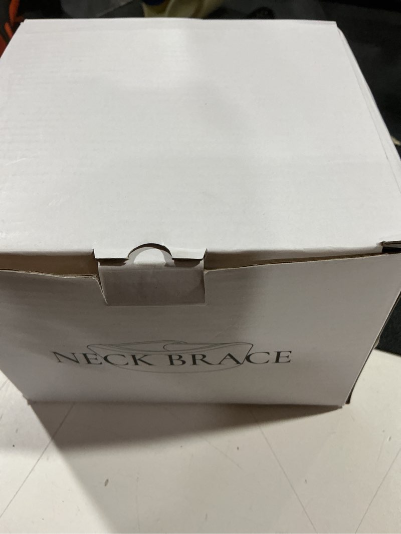 Condition photo showing Good Condition for Neck Brace - Memory Foam Neck Brace for Neck Pain and Support, Adjustable Cervical Collar Keep Verte