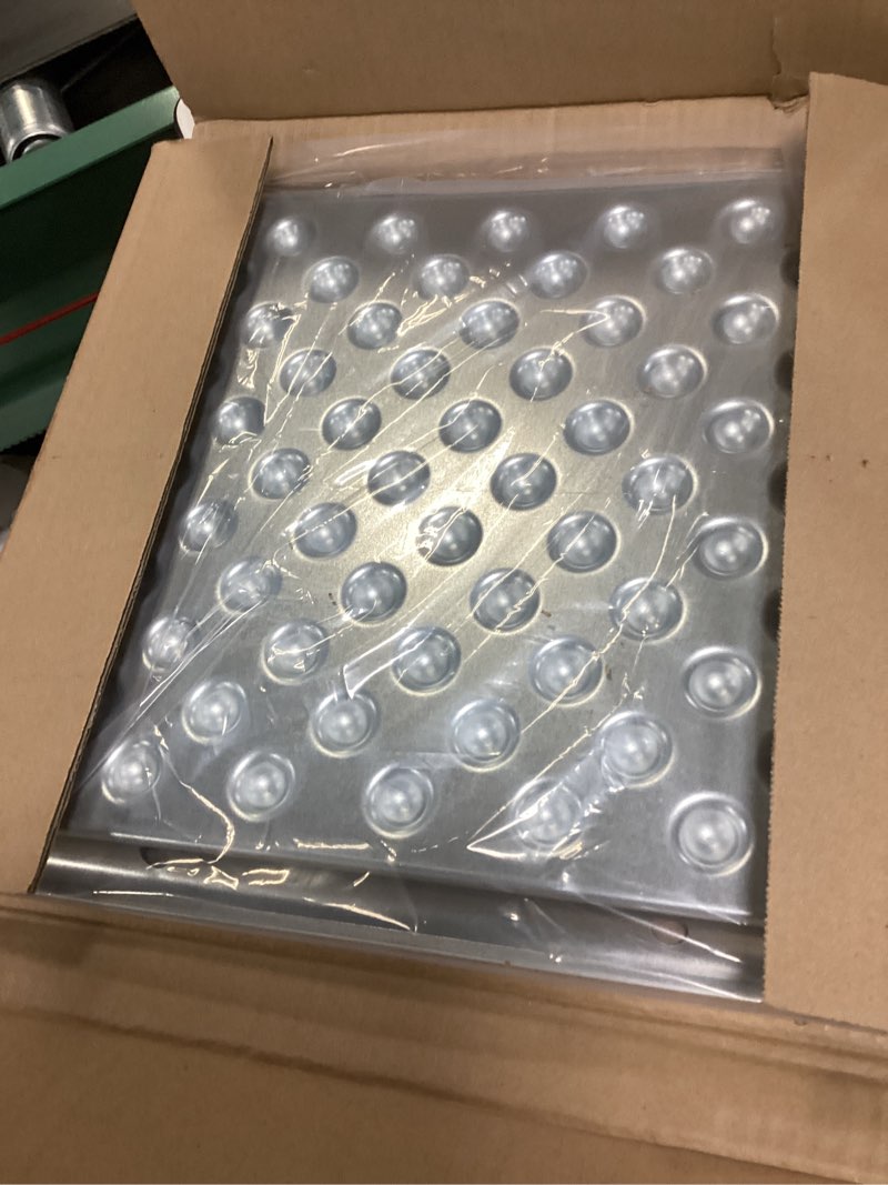 Condition photo showing Good Condition for Ash Pan Replacement Parts for Americana Charcoal Grill Walk-A-Bout, Swinger, Sizzler and Traveler Series Grill Parts 1040.8.001 Ash Tray 1 x Ash Pan
