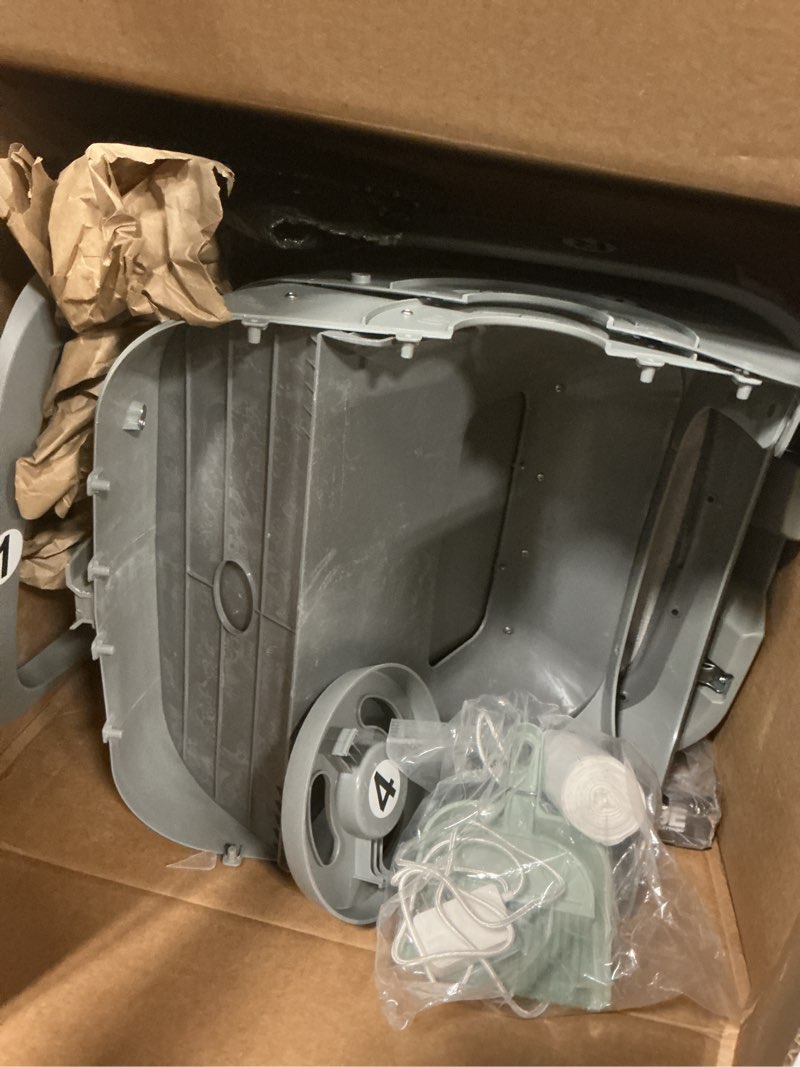 Condition photo showing As Is for UPFAS Automatic Cat Litter Box Self Cleaning - APP Control - Weight Monitoring - Ultra-Quiet, Medium Cats and Kittens Litter Box, Safe Anti-Pinch?Assembly Required?- Grey