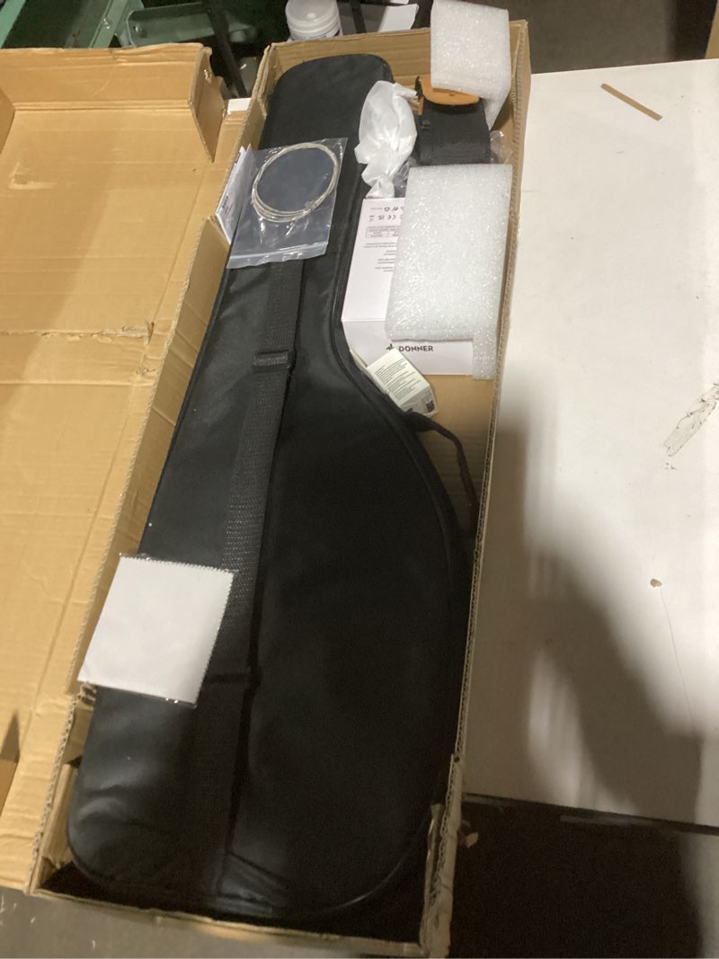 Condition photo showing Good Condition for Donner 30 Inch Kids Electric Guitar Beginner Kits ST Style Mini Electric Guitar for Boys Girls with Amp, 600D Bag, Tuner, Picks, Cable, Strap, Extra Strings, DSJ-100, Red ST-30 INCH Red