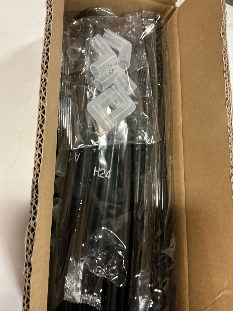 Condition photo showing Good Condition for sntd shoe rack - expandable shoe organizer for closet, adjustable metal shoe shelf storage, stackable long shoe stand holder for garage, entryway, door entrance (black, 2-tier) black 2-tier