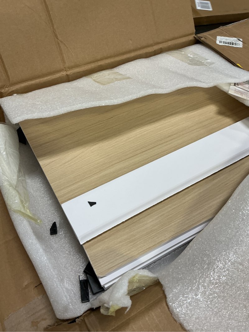Condition photo showing Good Condition for 5 Pcs Wire Rack Covers 36x12x2.5 inch PVC Pantry Shelf Cover 0.31 inch Thick Removable Closet Wire Rack Shelf Covers,Decoration Kitchen Bathroom Office Shelving (Wood Color,36x12x2.5inch) Wood Color 36x12x2.5inch
