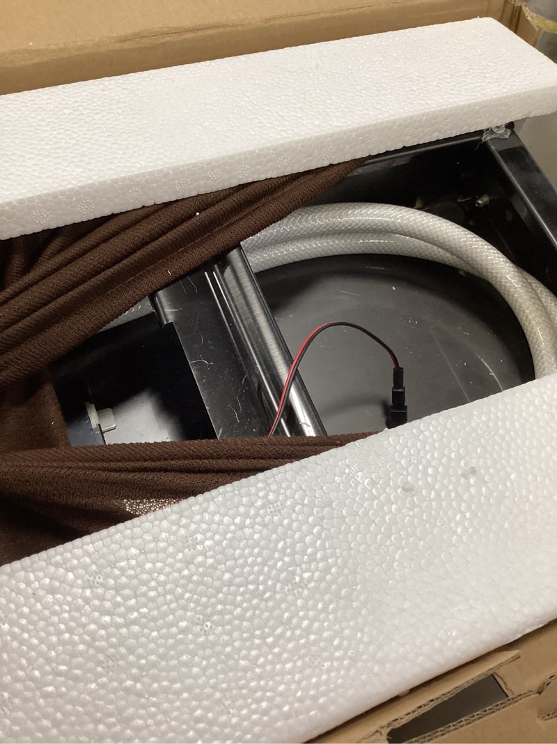 Condition photo showing As Is for AlenArt Shower Panel Tower System Rainfall Waterfall Shower Head with Body Jets Stainless Steel Rain Massage System 5-Function High Pressure Shower Panel Tower System,HFT8029 Black